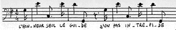Es.48 - L'honneur seul le guide d'un pas intrépide