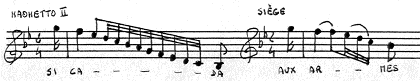 Es.49 - Maometto II: Si cada / Siège: Aux armes